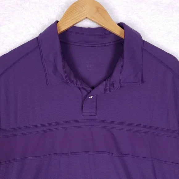 Lululemon Metal Vent Tech Polo XL Purple - Picture 2 of 10